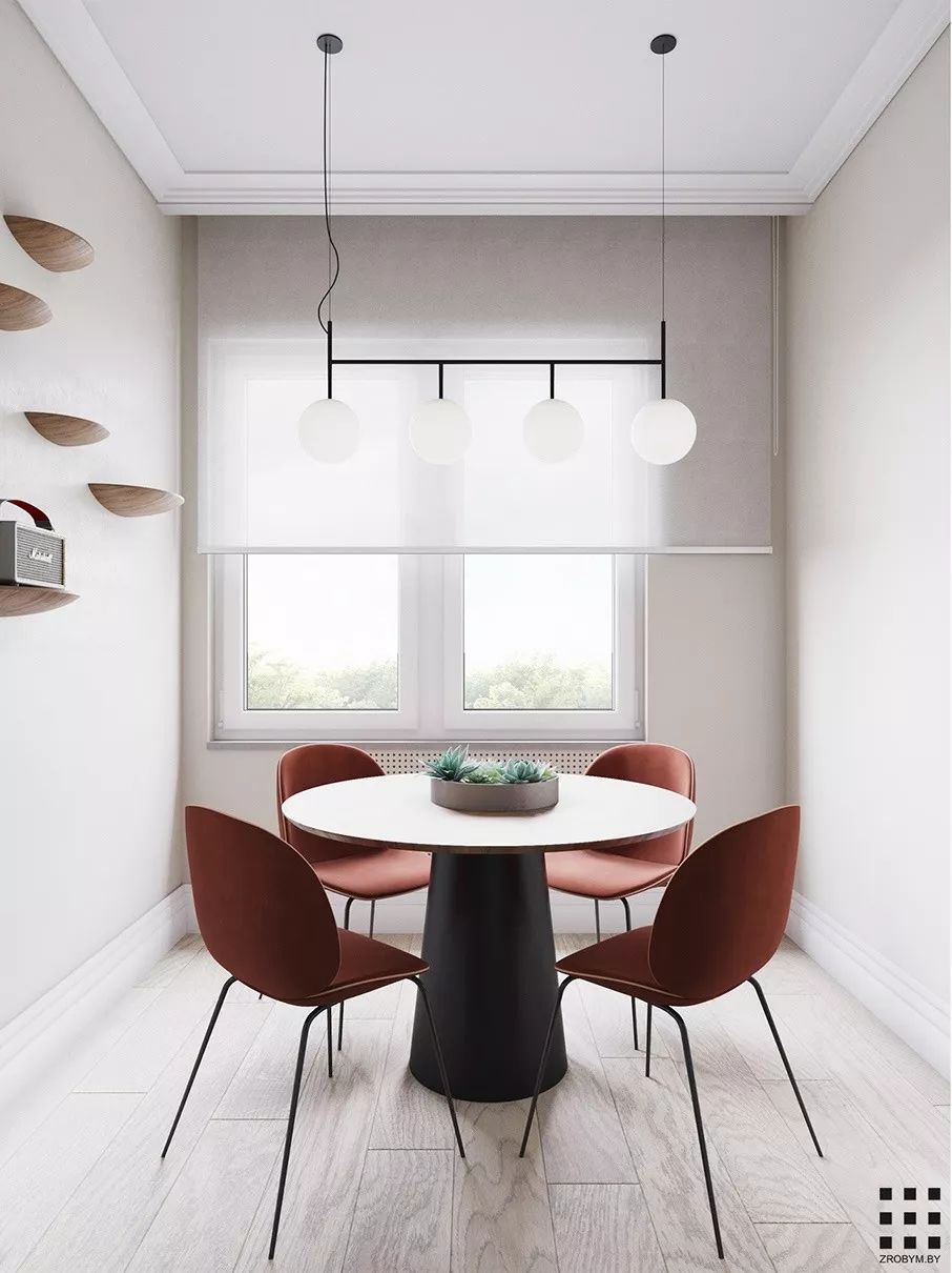 极简北欧风公寓设计，空间元素增添艺术风味-15