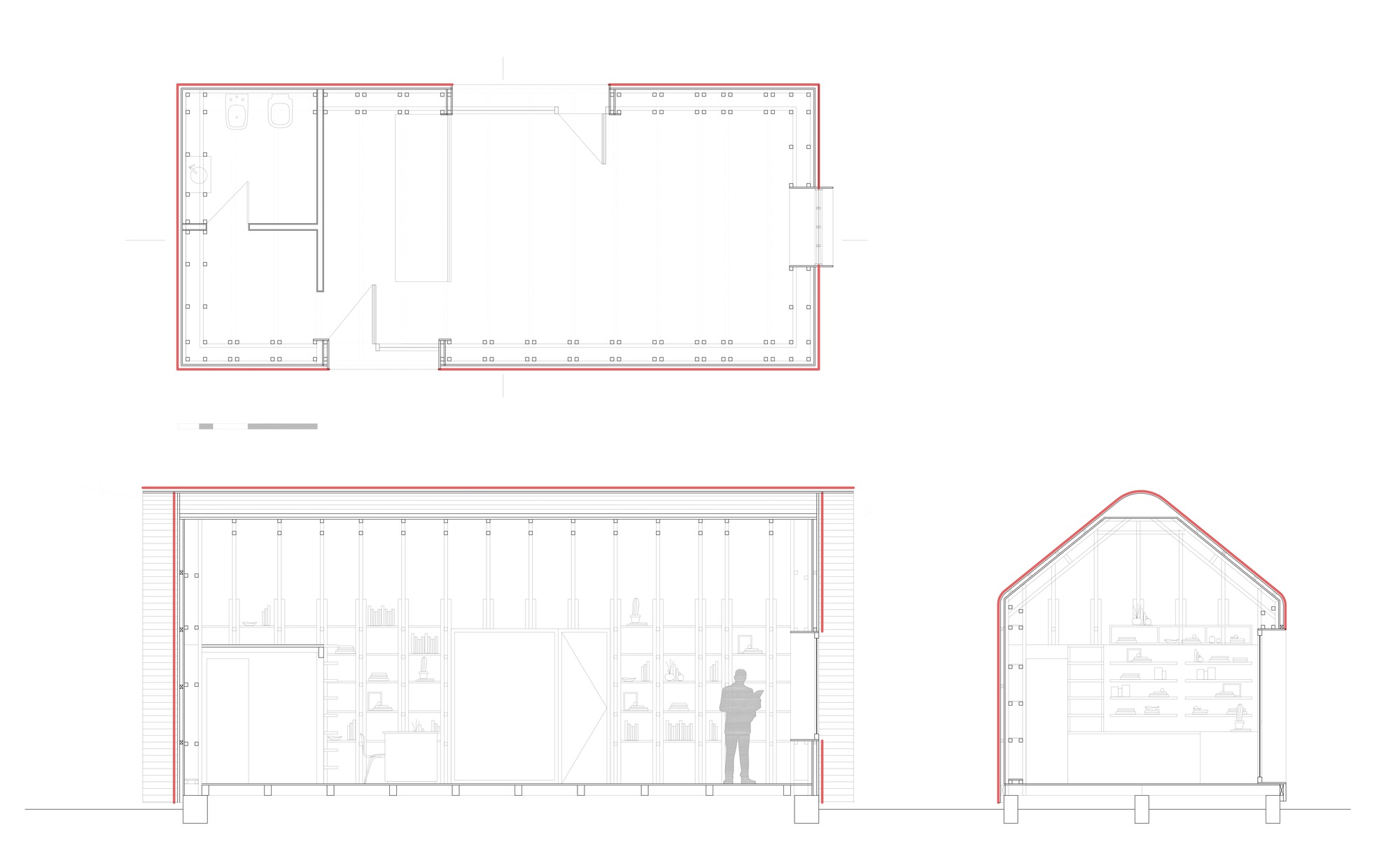 红房子图书馆丨阿根廷丨Estudio Arzubialde-12