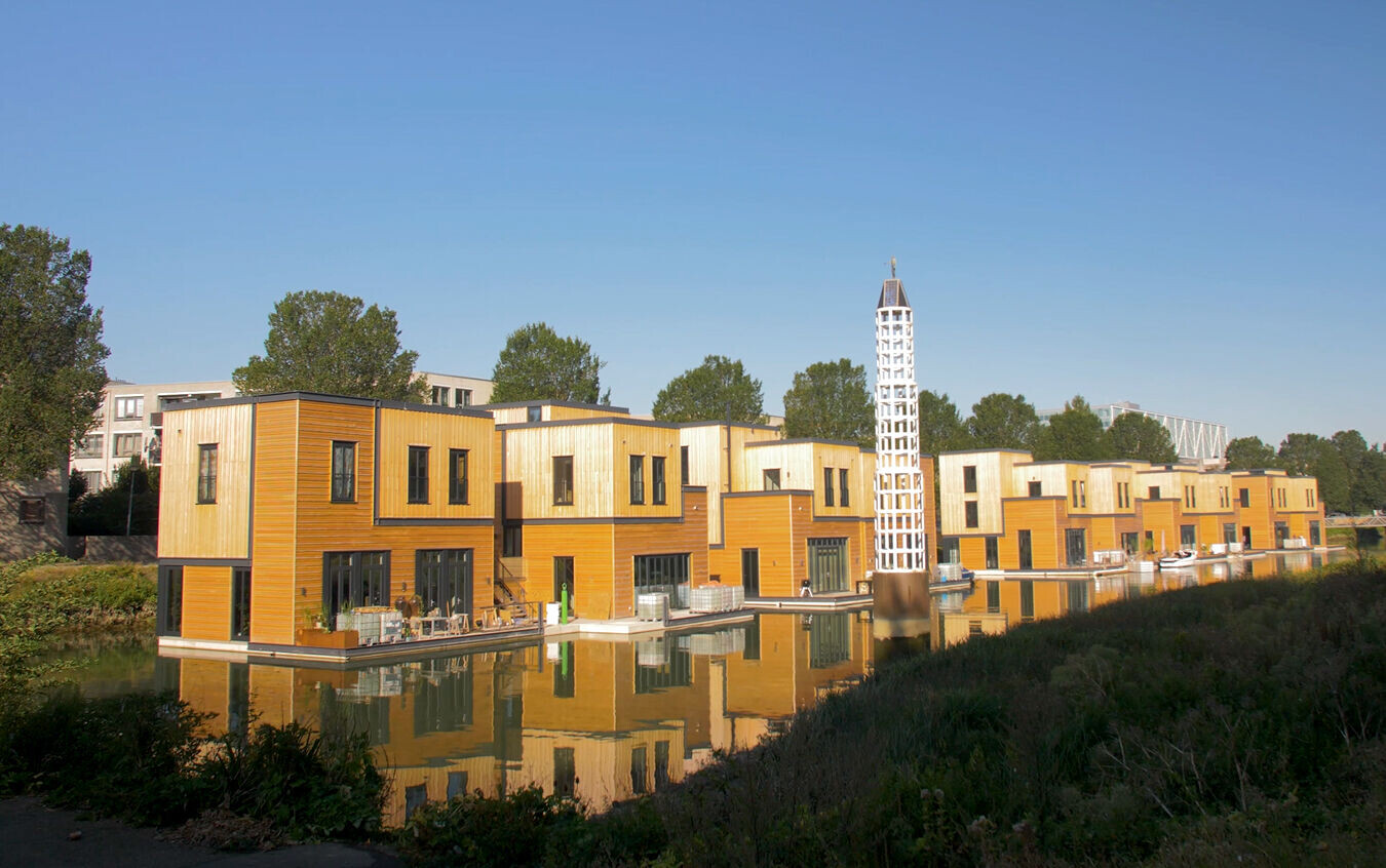 鹿特丹漂浮住宅丨荷兰鹿特丹丨Public Domain Architects-18