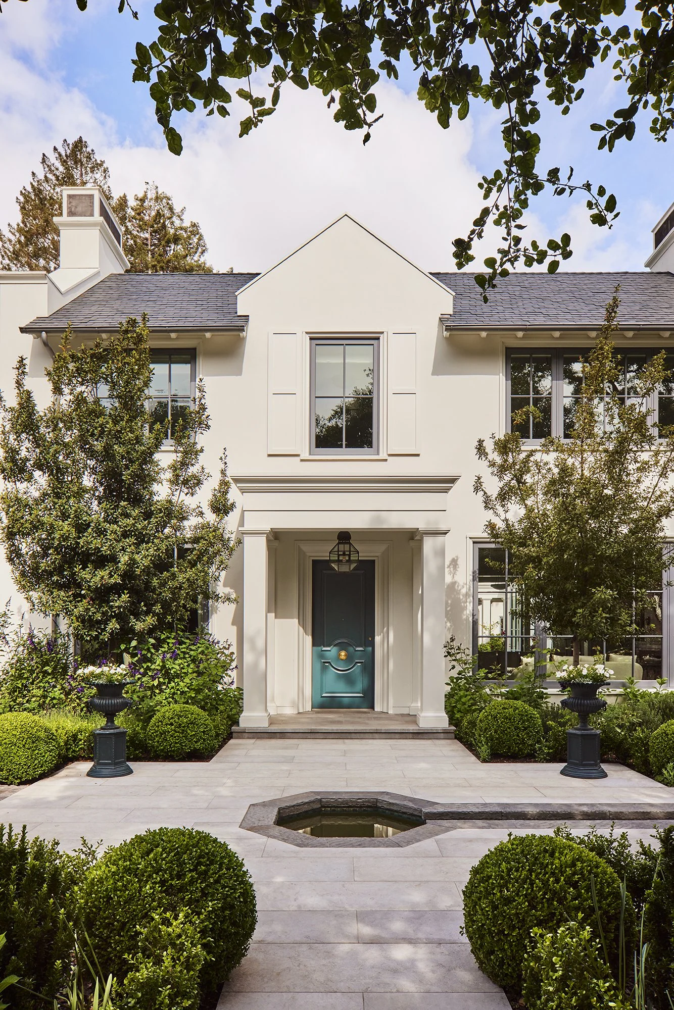 四合院住宅；庭院式住宅 丨Ken Linsteadt ARCHITECTS-1