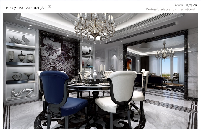 河南洛阳“江山汇”样板房设计。-9