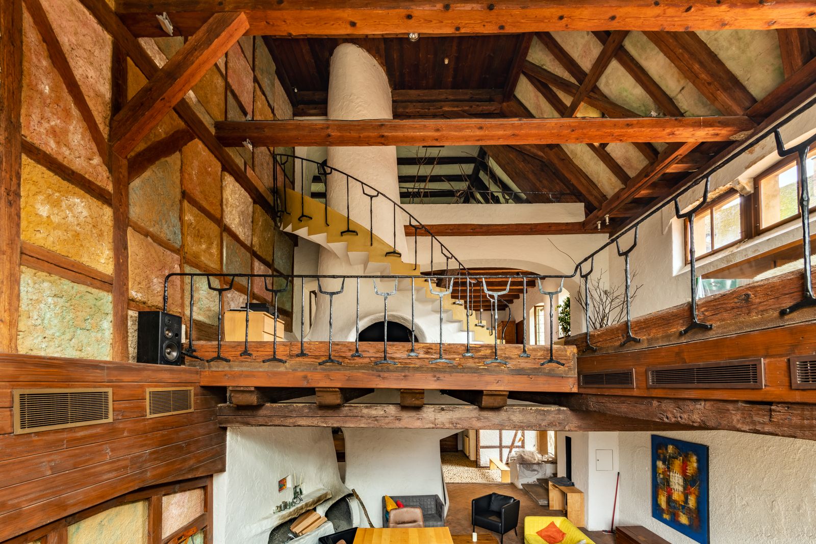 阿尔萨斯660㎡带壮观壁炉古修道院住宅丨法国丨雅克·库埃勒（Jacques Couëlle）-44