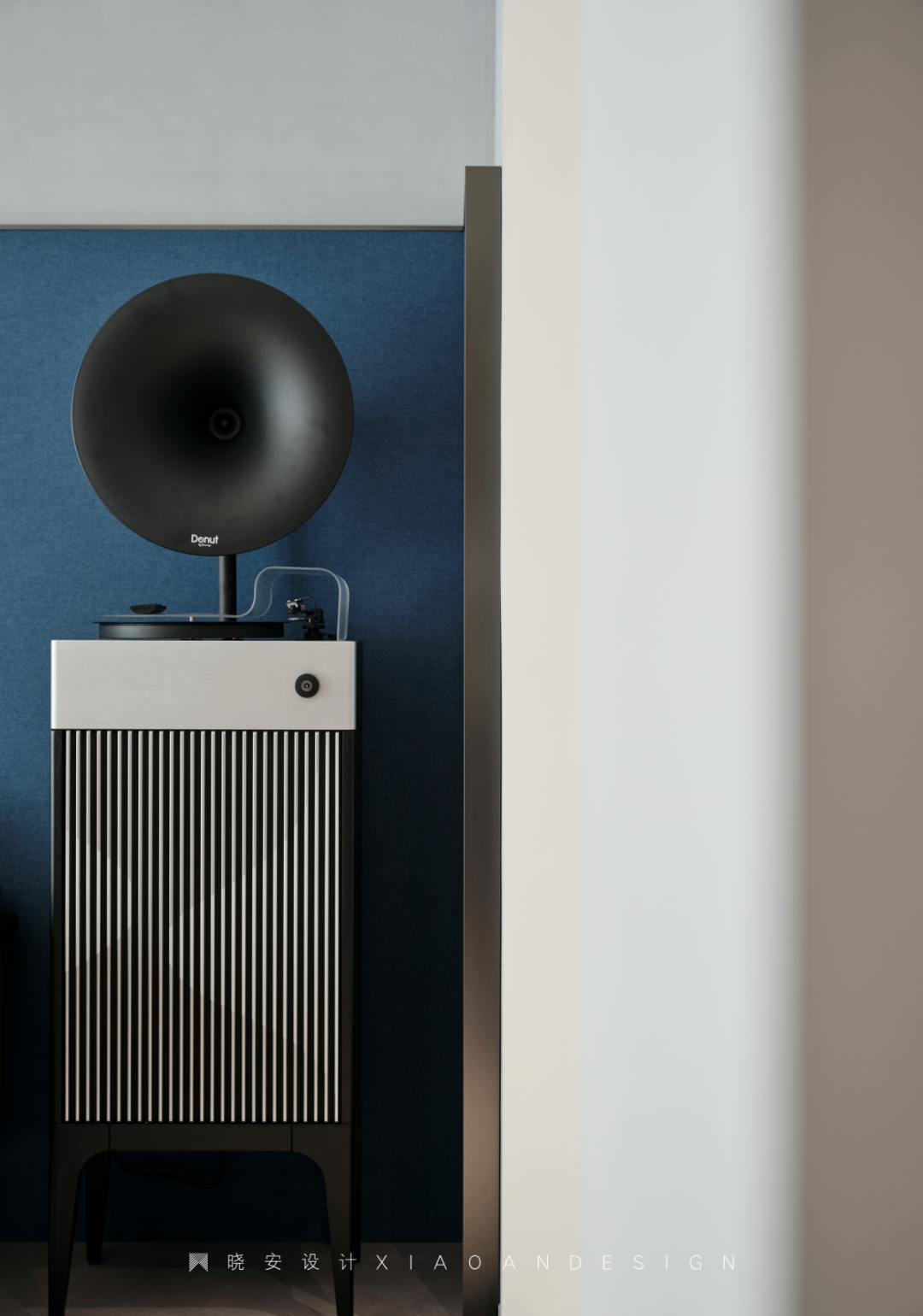 蓝色狂想曲 · 温婉和谐的现代家居设计丨晓安设计-22