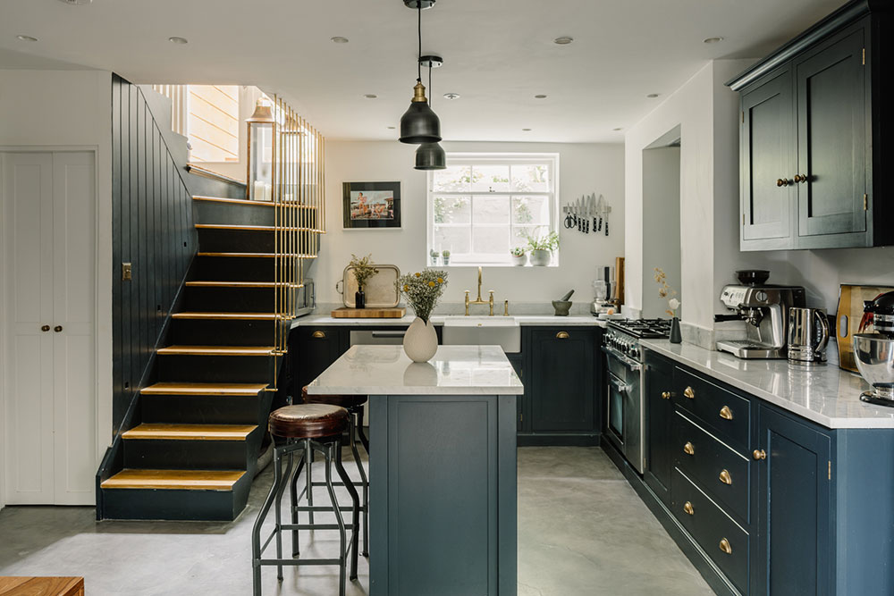 伦敦乔治亚风格住宅的优雅内饰-14