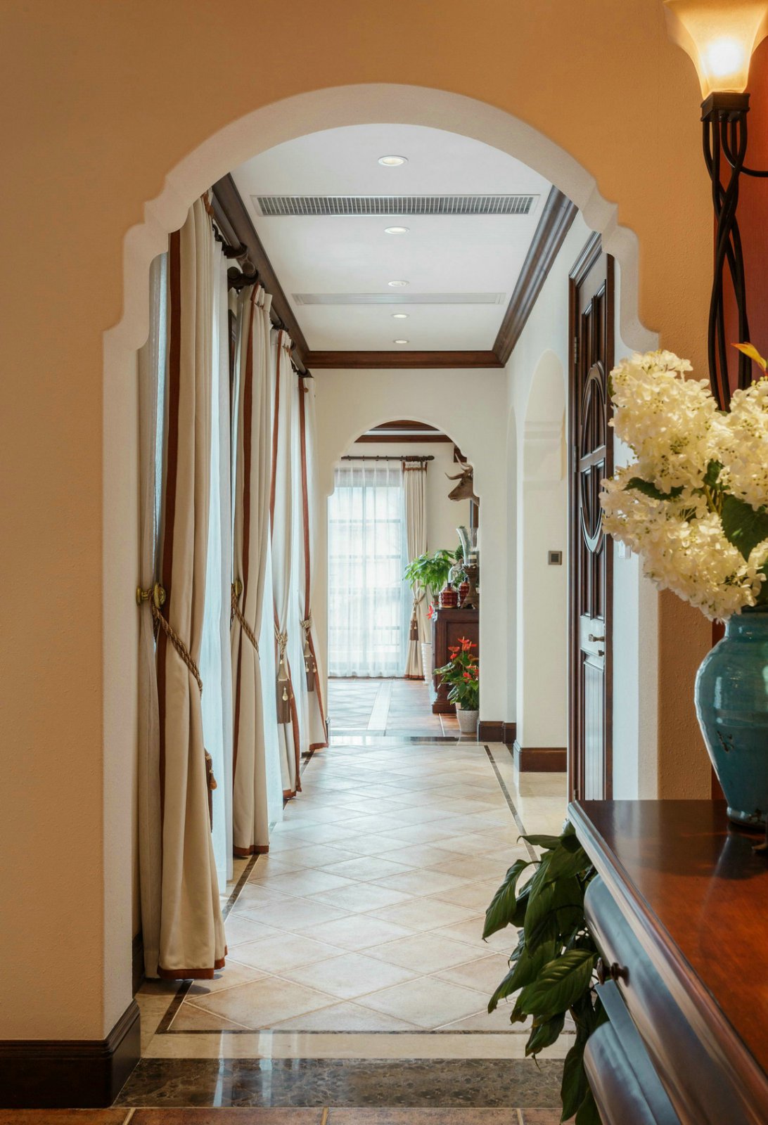 五韵峰 B3 户型美式样板间  瑞祺室内设计-4