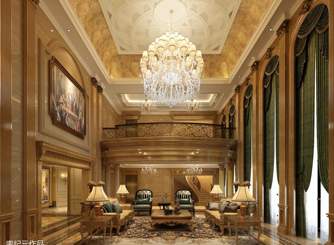 海逸王墅独栋别墅 | 石材与木质的奢华融合-12