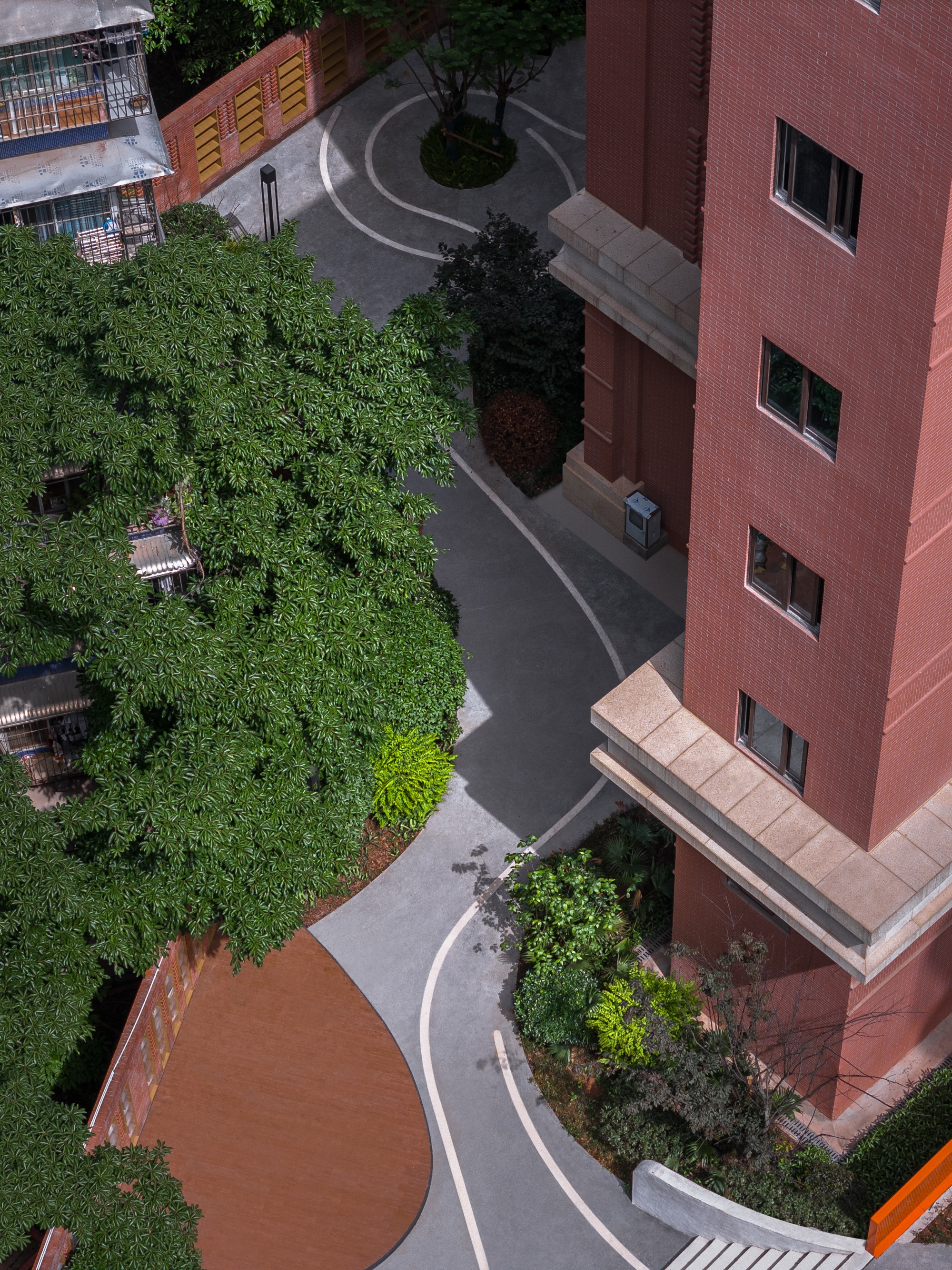 巴蜀中学张家花园校区景观改造丨中国重庆丨AF.d 奥凡设计(景观),重庆市设计院城市建筑一院(建筑)-108