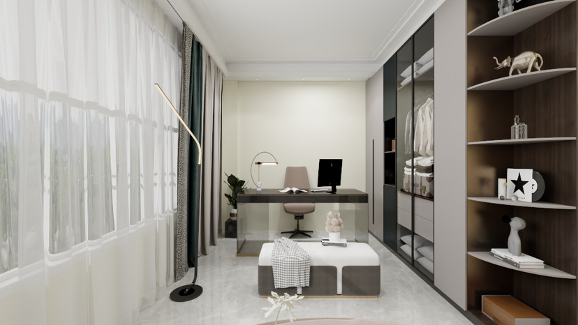 《奶油风全屋设计》-12