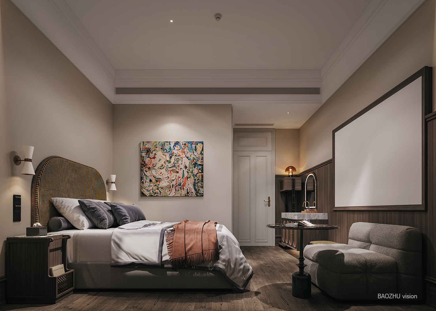 無二酒店长沙国金中心店丨中国长沙丨湖南米修-14