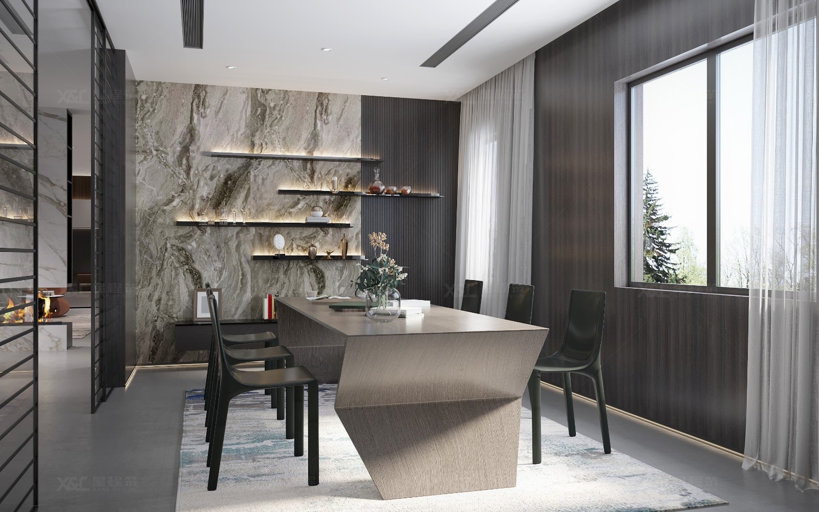 南昌江汇新材料展厅设计丨中国南昌丨星程筑-32