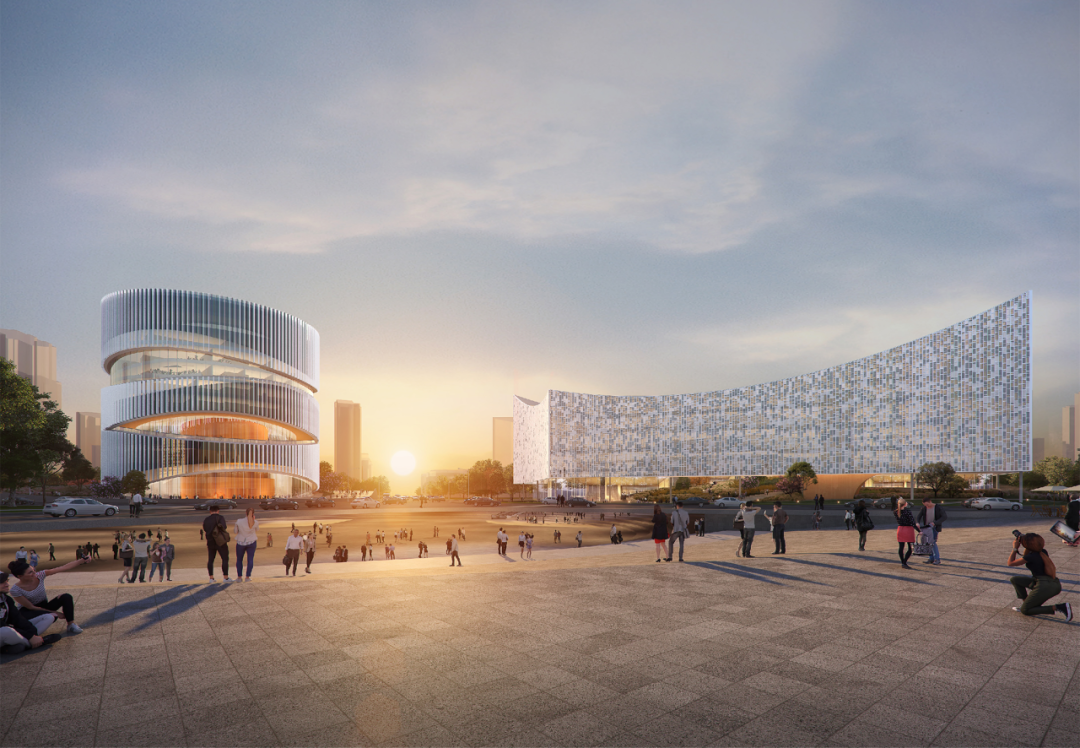 南京江宁区图书馆与文化馆丨中国南京丨CHAP+Snøhetta-7