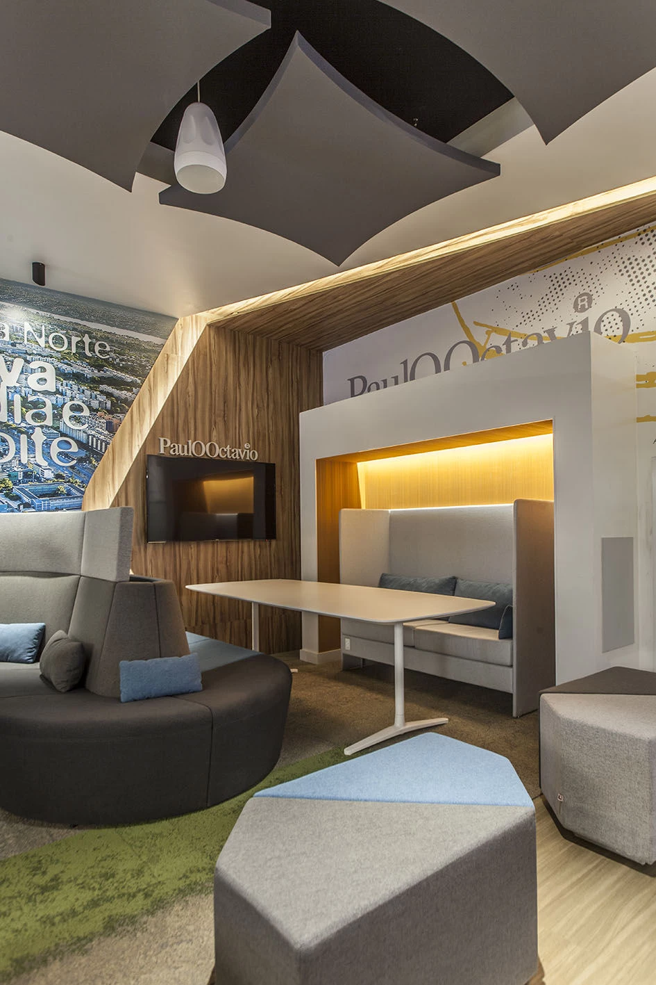 Espaço Paulo Octávio 办公室丨巴西巴西利亚丨SK Borges Arquitetura Corporativa-20