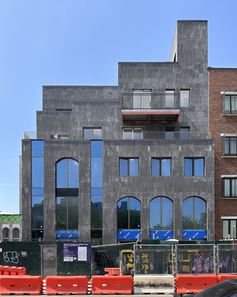 77 Gerry Street Nears Completion in South Williamsburg, Brooklyn - New York YIMBY-1