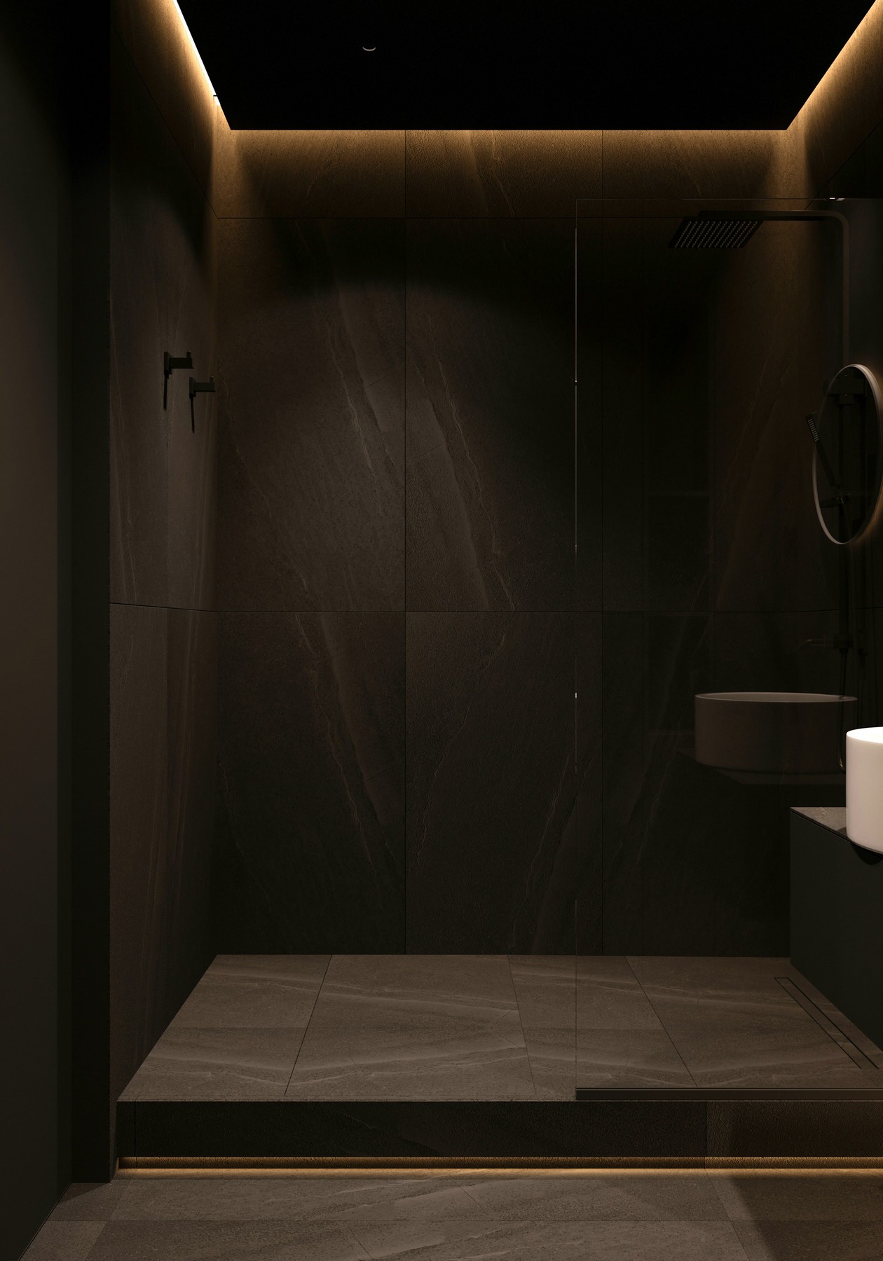 黑色系公寓设计 既大气又沉稳-13