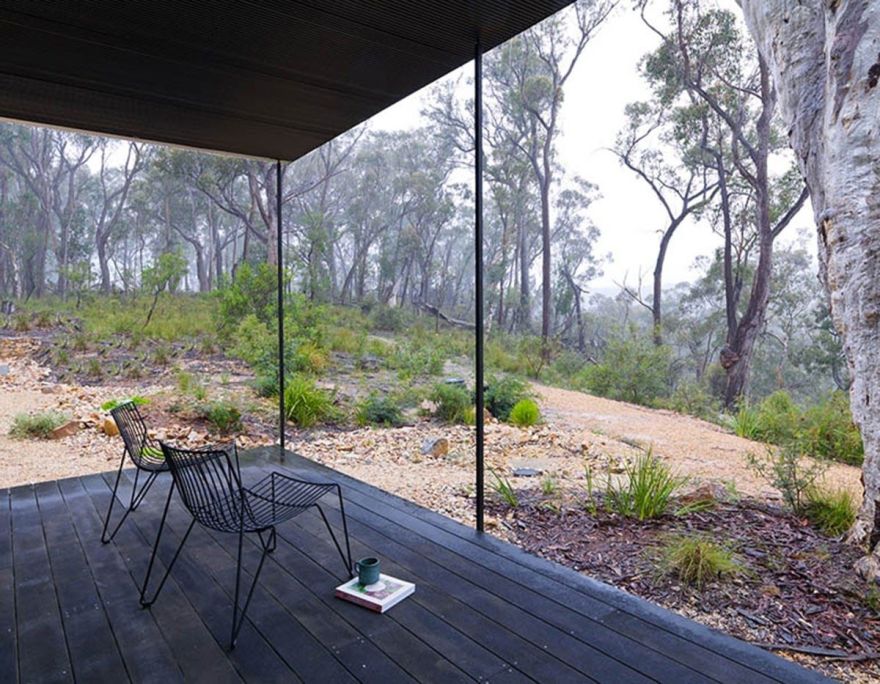 澳洲山林里的离网环保别墅-21