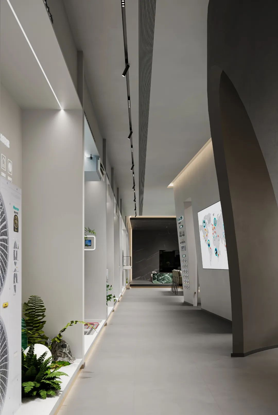 200m²长治海信中央空调展厅等多个展厅设计丨中国长治丨周笙笙全案设计工作室-13