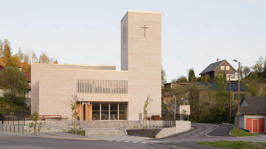Sædalen Kirke教堂丨挪威丨Koht Arkitekter-0