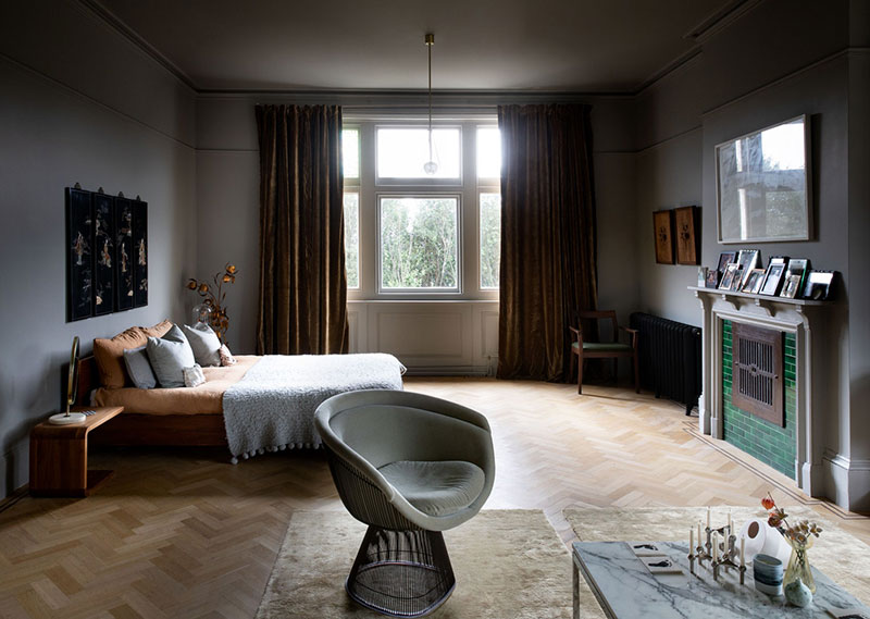 英式维多利亚风格混搭艺术新潮，浪漫卧室尽享窗外美景-6