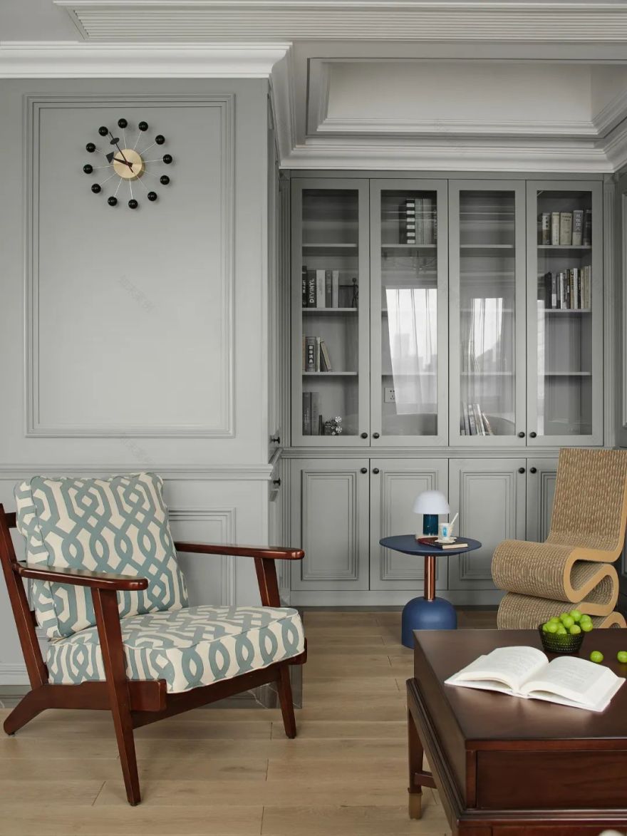 宁波 139㎡浅饮美式生活住宅丨中国宁波-18