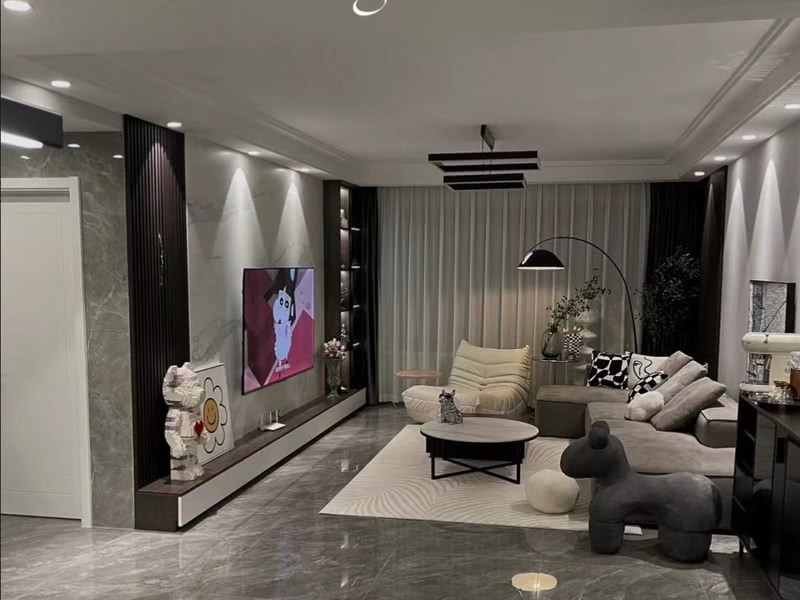 现代轻奢风格装修案例-8