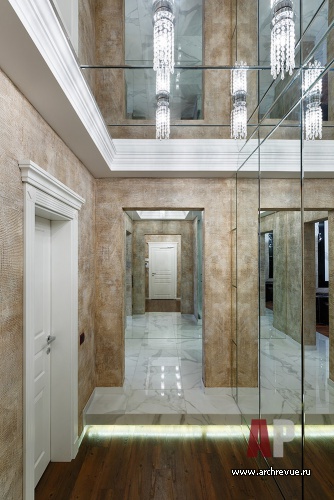 圣彼得堡带经典照片墙的公寓室内设计丨俄罗斯圣彼得堡丨Беляевская Анна,Сморгонская Наталия-7