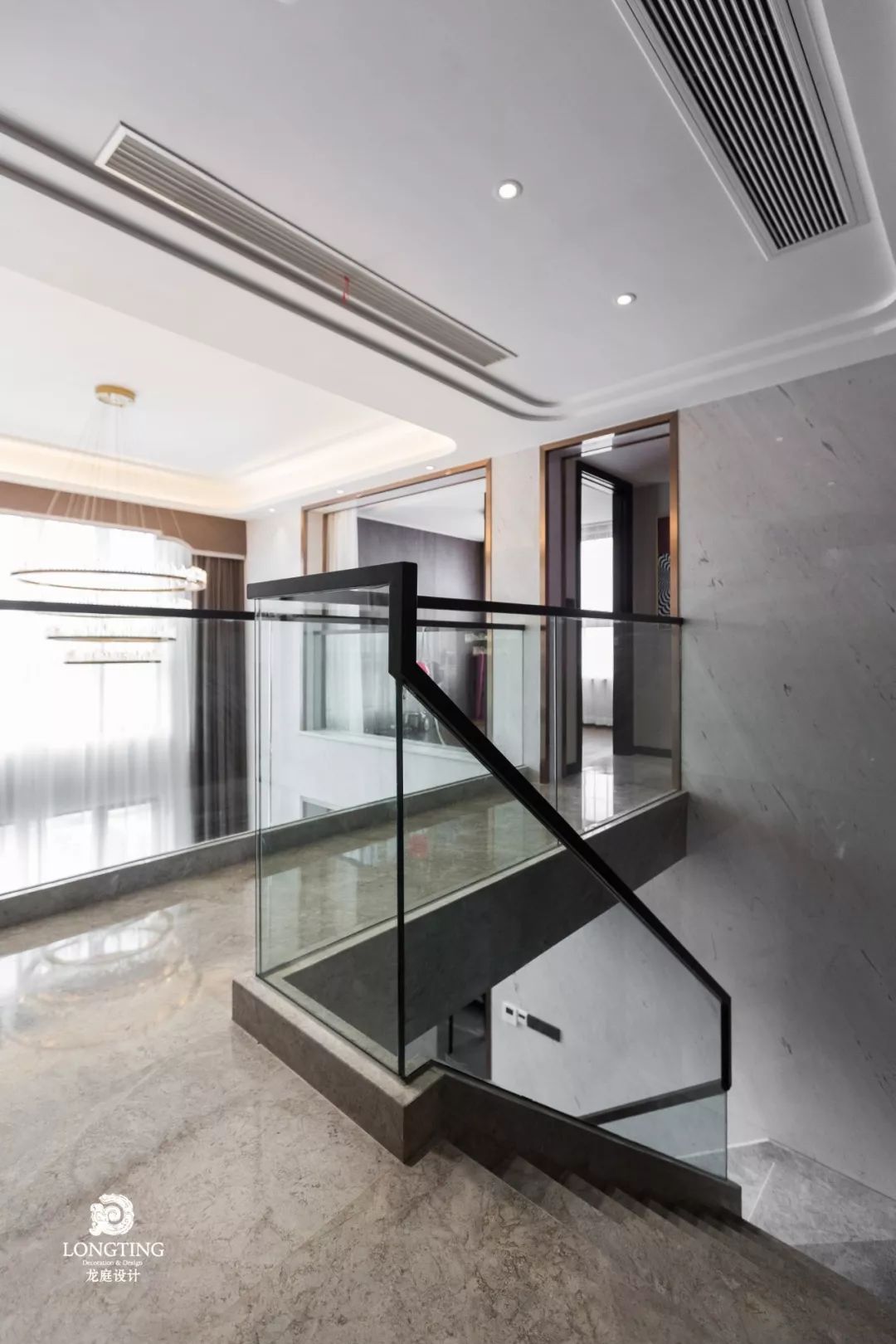 现代简约风 金色水岸龙庭设计实景-17