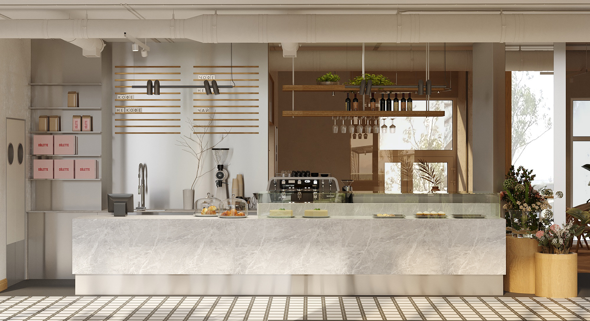 科莱特咖啡馆丨国际设计师团队-16