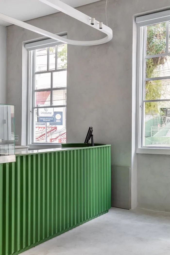 巴西绿血抹茶咖啡厅丨Studio Guilherme Garcia-23