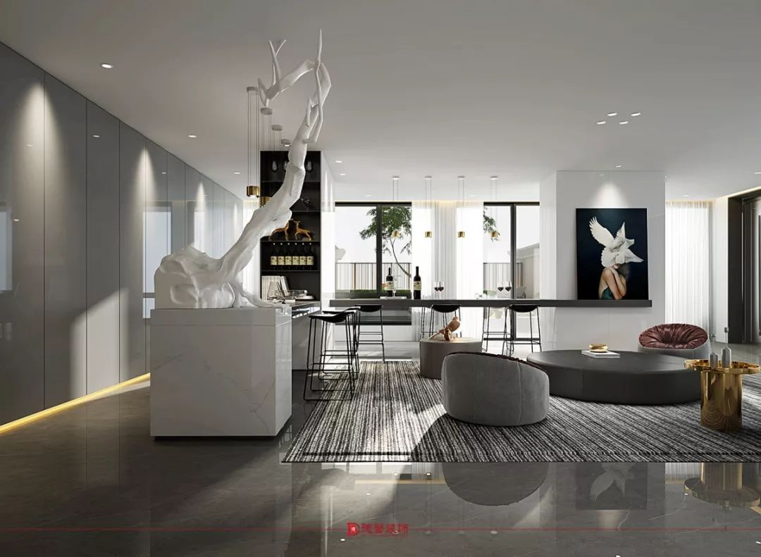 极简白光与影的现代美学 | 广州番禺祈福新邨-60