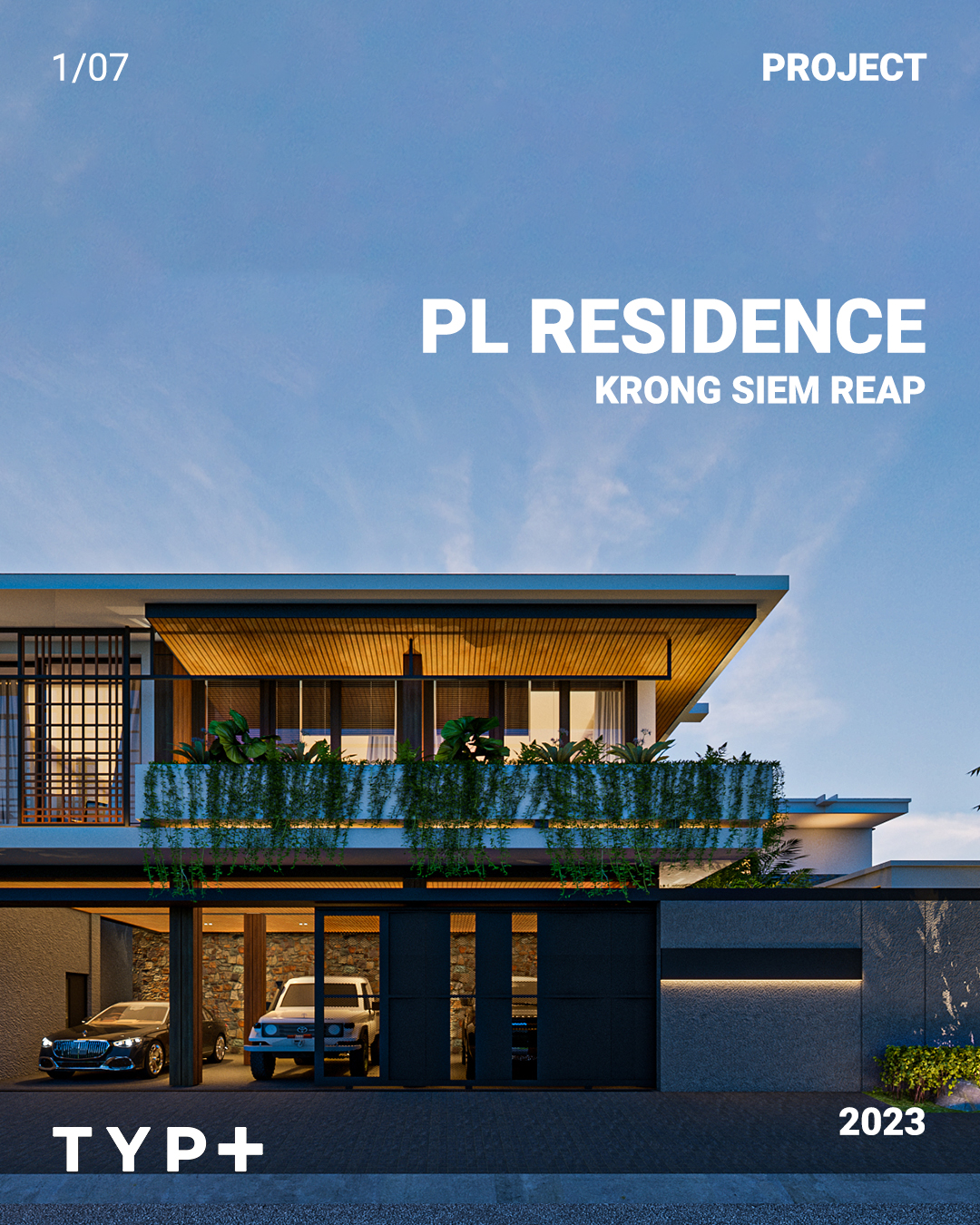暹粒市PL住宅丨柬埔寨暹粒丨typarchitecture-2