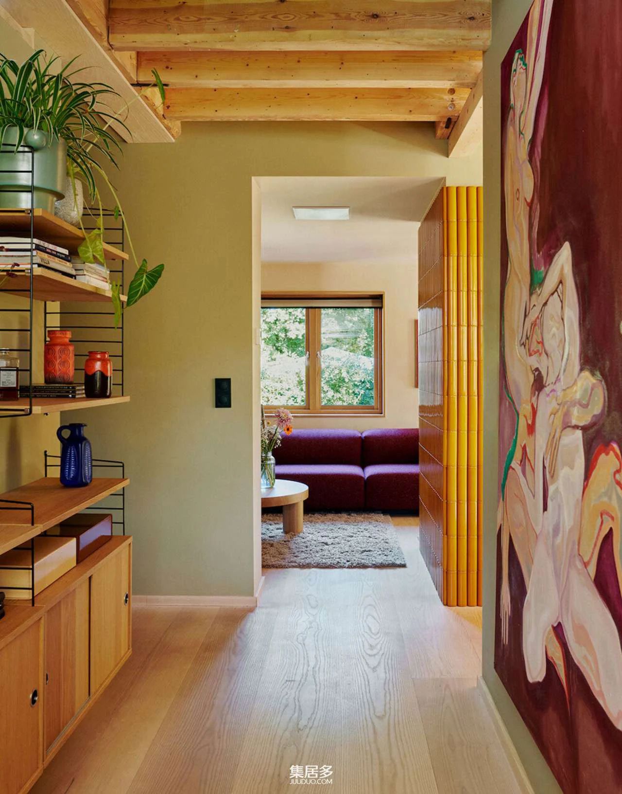 挪威 50 年代小屋室内装修丨Kvistad 工作室-18