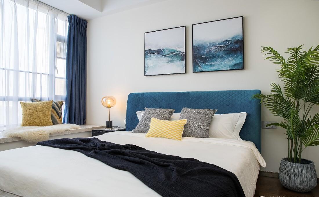 广州时代外滩 268㎡精装房软装改造 | 简约与艺术的完美融合-20