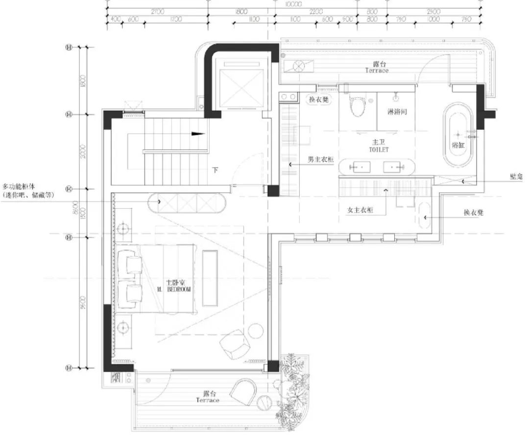 江西绿地·简约自然风别墅丨中国萍乡丨PONE普利策装饰设计有限公司-88