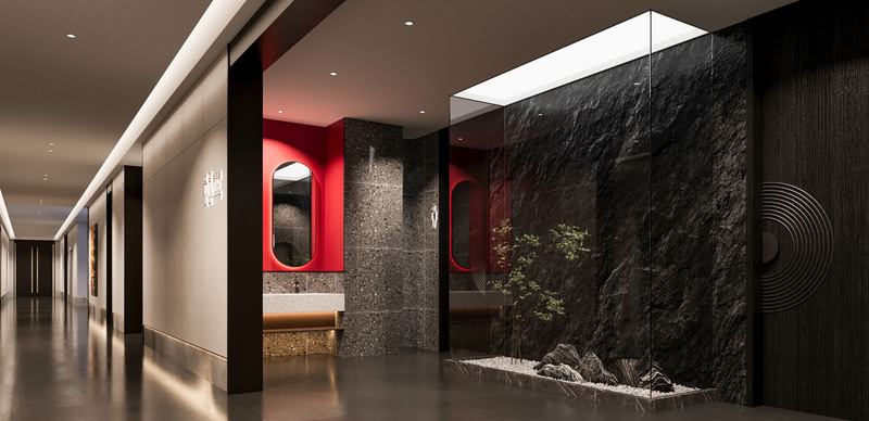 国风酒店餐饮空间设计-8