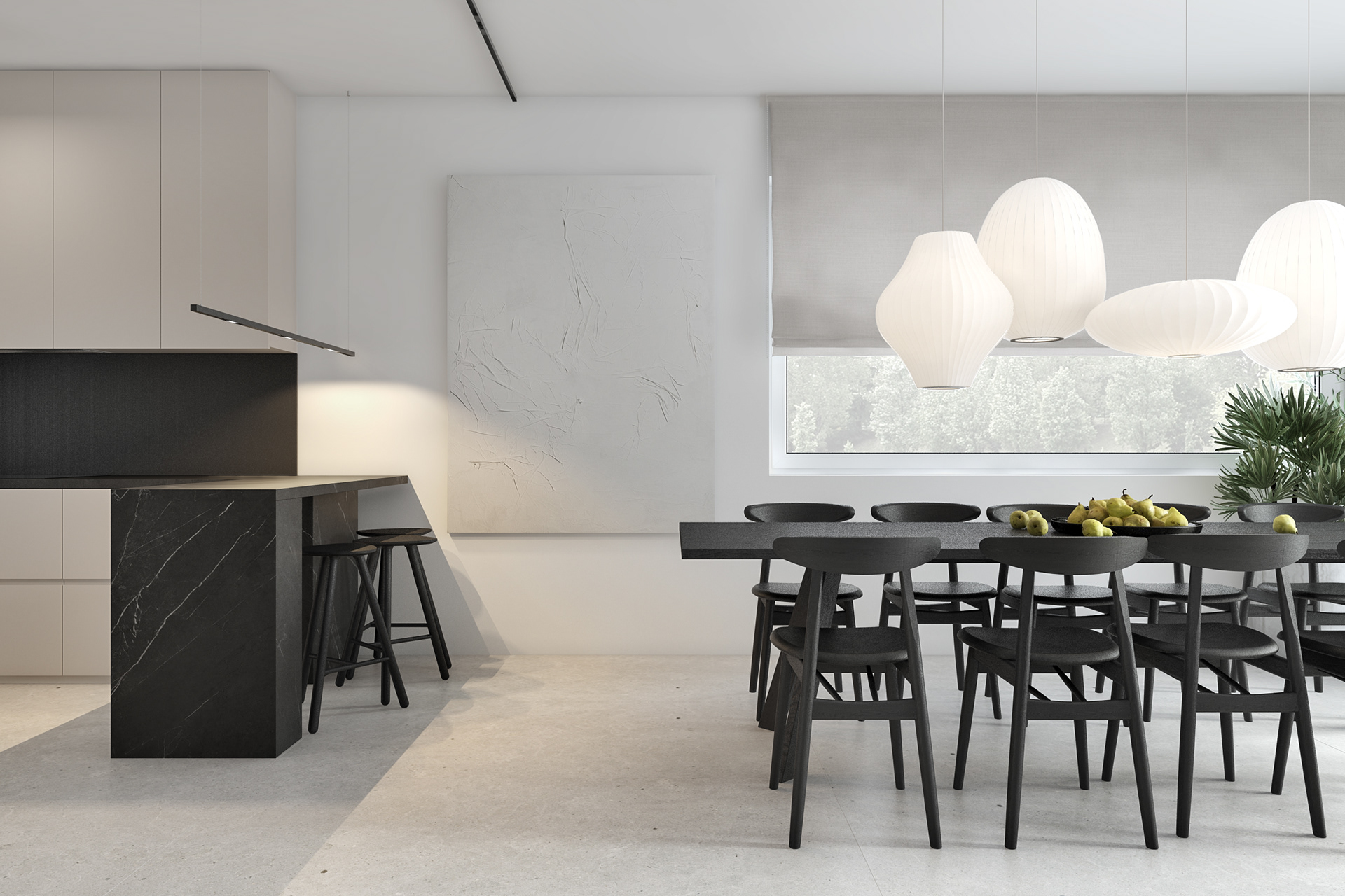 白色系+高级黑 极简主义的极简美-12