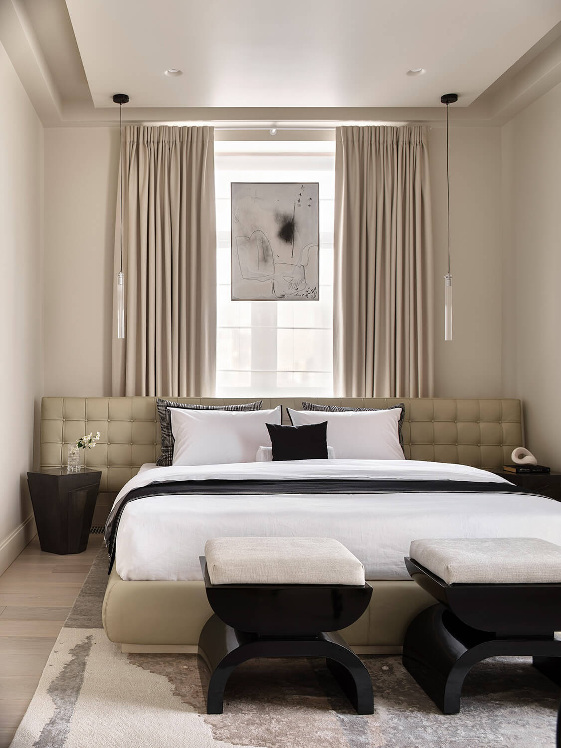 莫斯科色彩鲜艳的现代公寓丨俄罗斯莫斯科丨Well Done Interiors-101