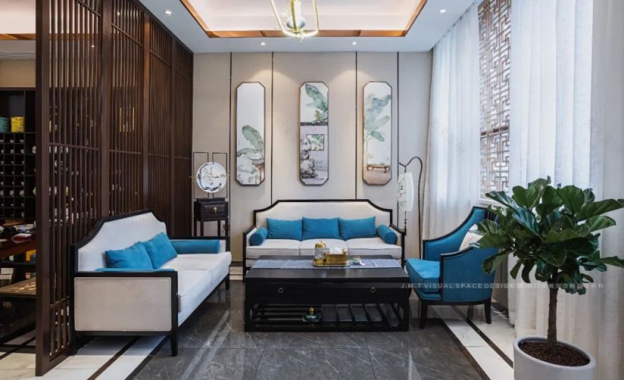 诗意新中式会所,温润儒雅的空间美学-51