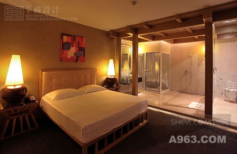 桑拿设计(越南皇冠假日酒店) 娱乐空间 辛军设计作品-2