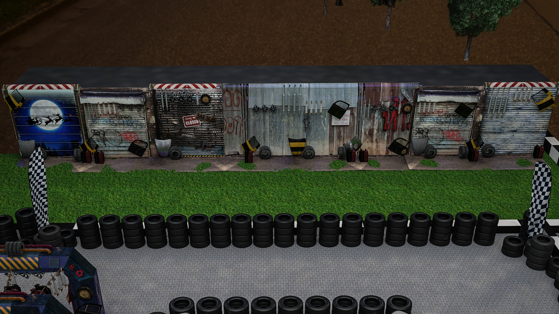 ZED Park - GoKarting Area - Branding-12