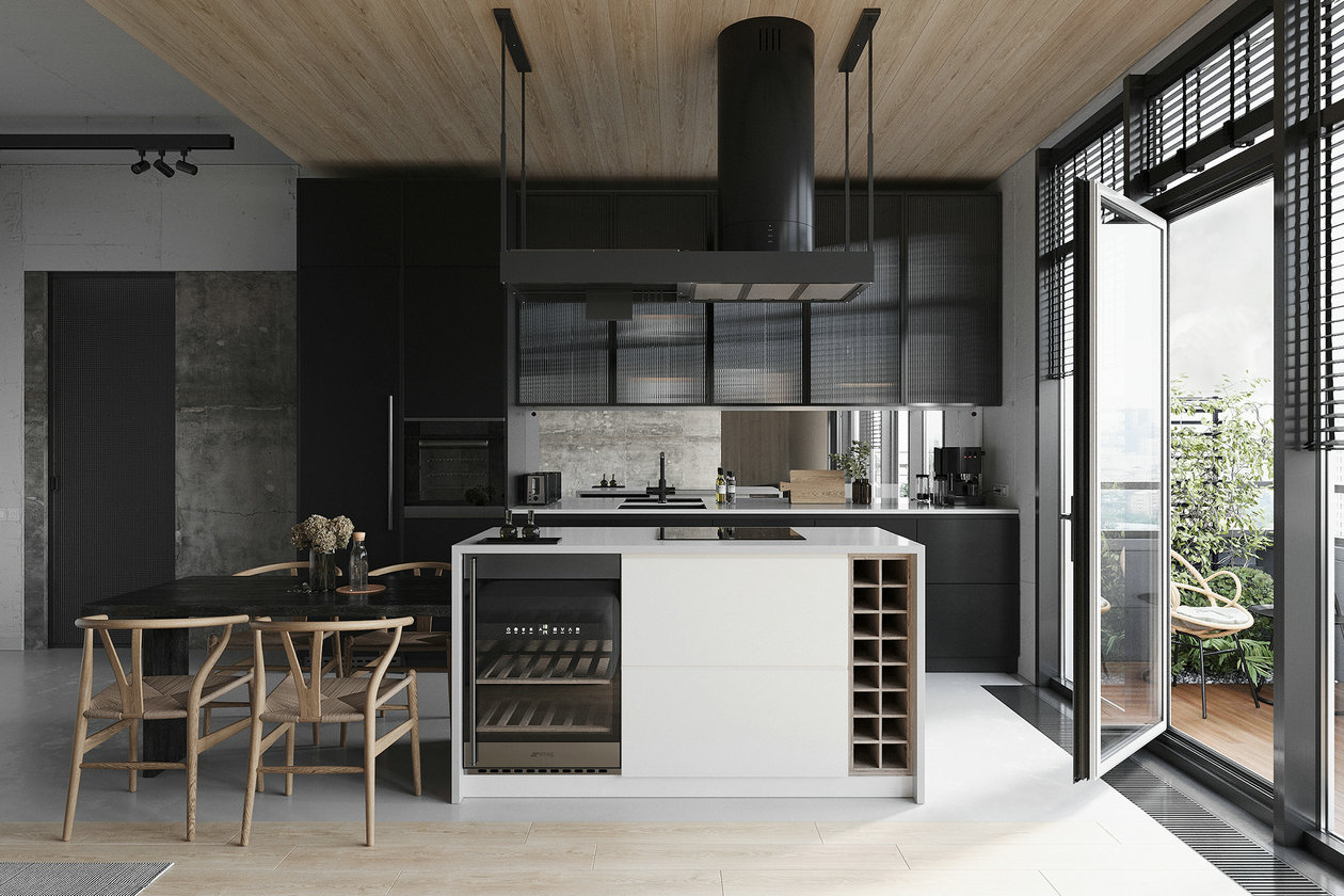 灰色系小空间公寓设计-7