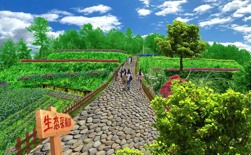 农业生态园景观设计案例效果图-0