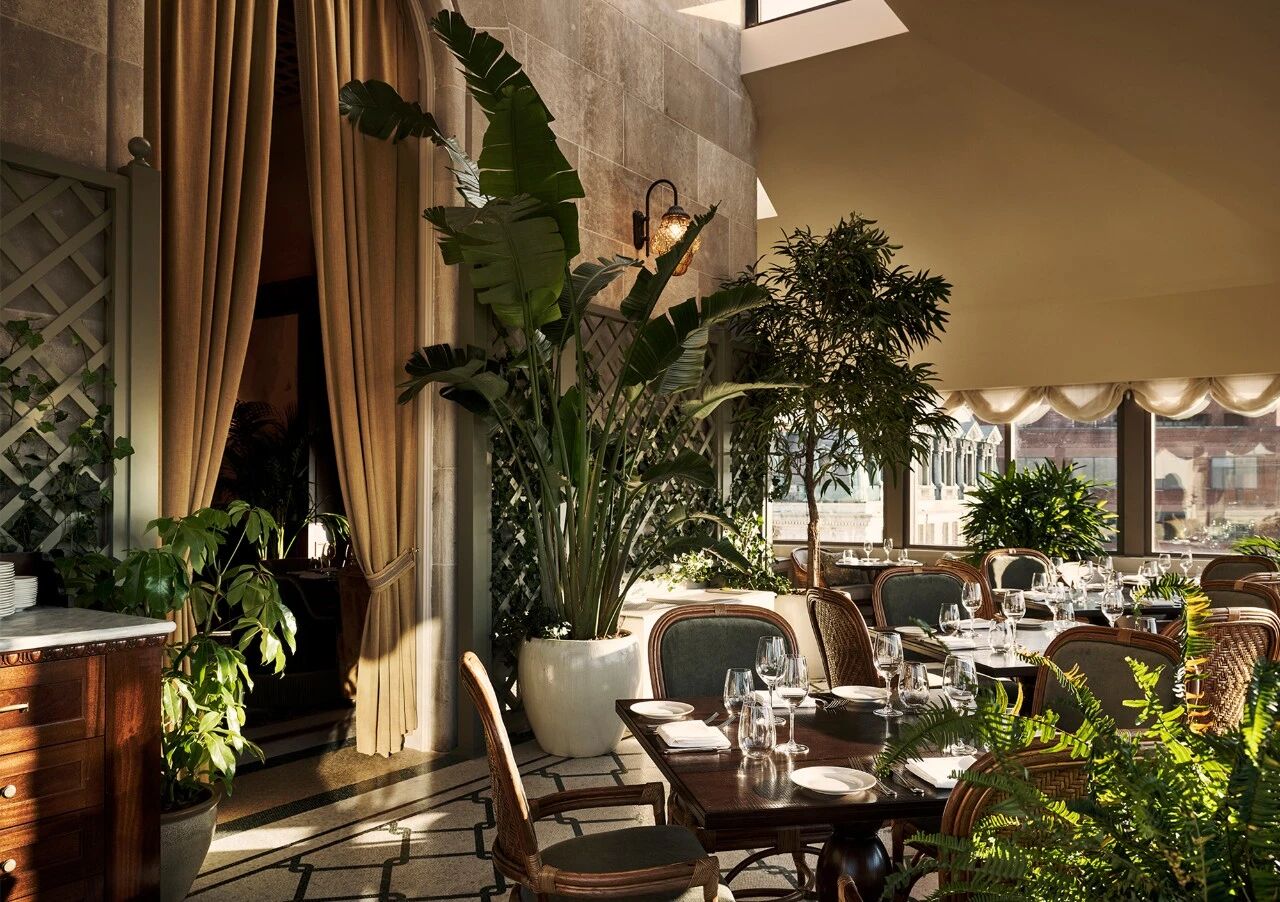 华盛顿特区内兹俱乐部丨美国华盛顿丨建筑设计为Stonehill Taylor,室内由两方联合呈现-18