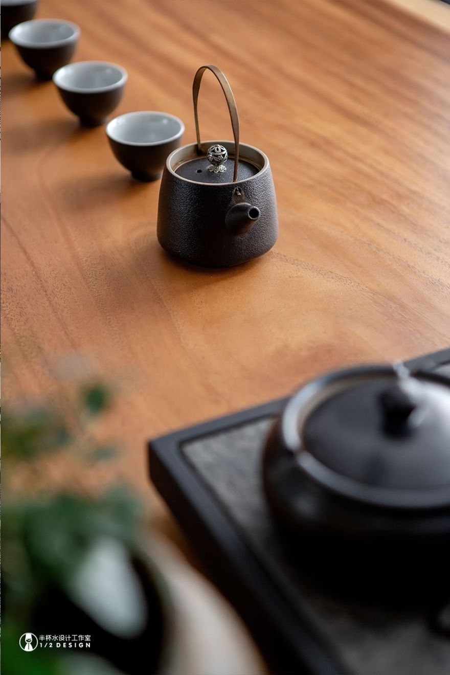 简约黑白灰,现代主义情怀的南北通透之家-47