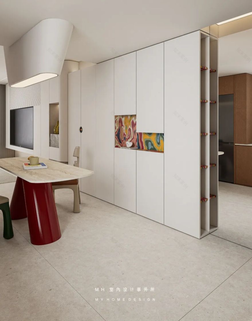 【首发】MH设计新作:渲染·多彩空间▏极致表达内心生活渴望-34