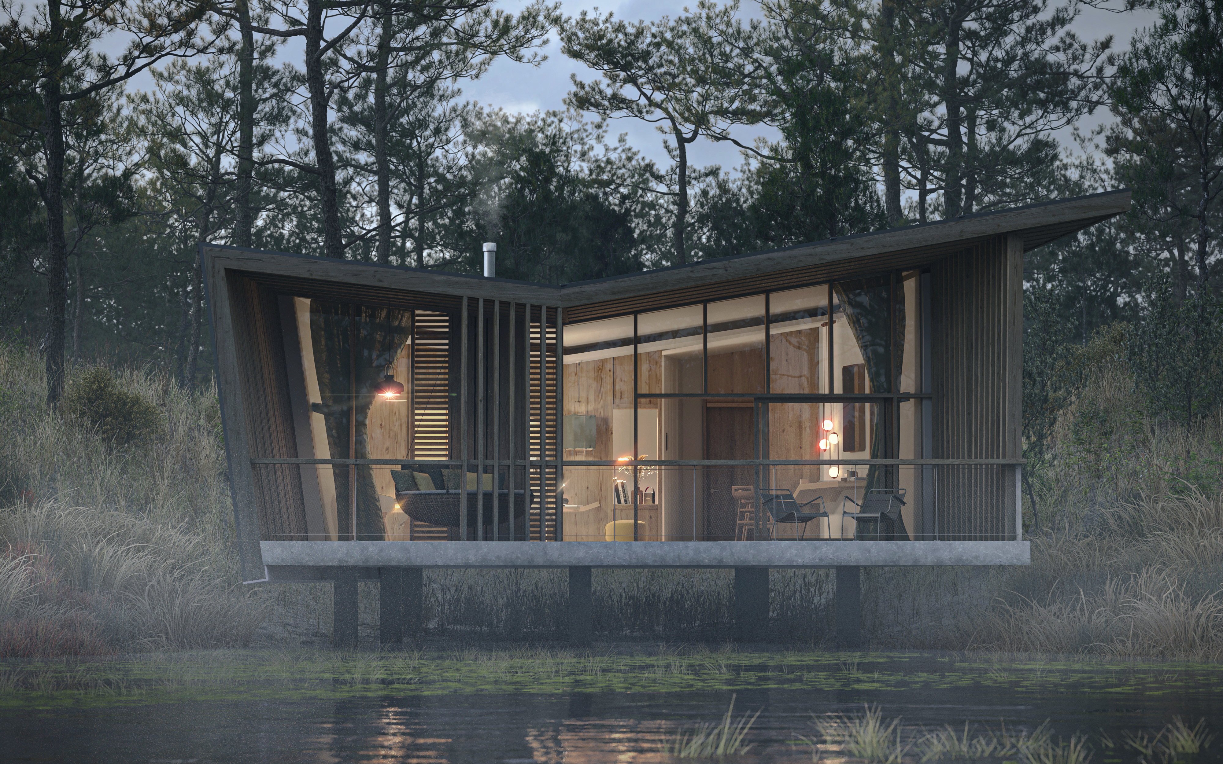 "LES ECHASSES" ECO-LODGE, Saubion , FRANCE-4