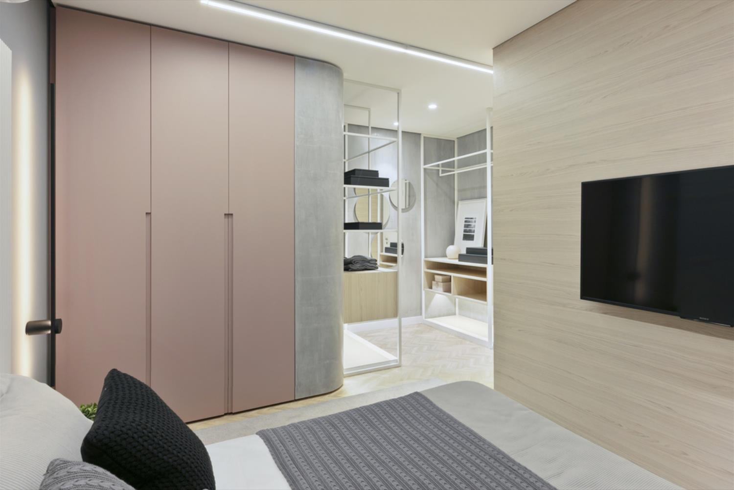 曲线美公寓设计-8