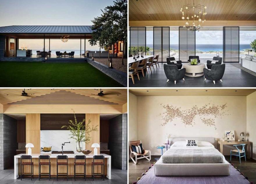 Walker Warner Architects--墙壁消失的海边私宅-0