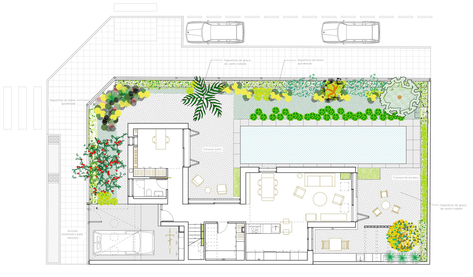 三角之家 · 智利用北向地块的被动式生物气候建筑设计丨Ecoproyecta-5