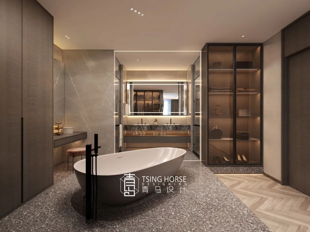 南湖玖号院 240㎡现代轻奢，摩登舒适共舞-82