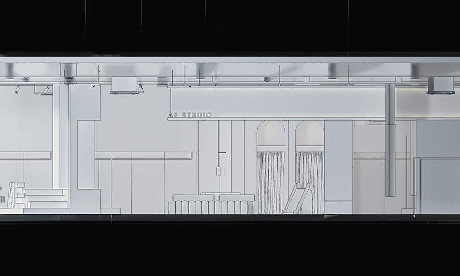电影胶片般的动态感服饰店设计丨中国苏州丨苏州市不止设计顾问有限公司-40